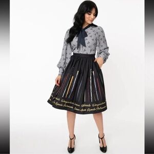 Harry potter x unique and vintage skirt size M in excellent conditions